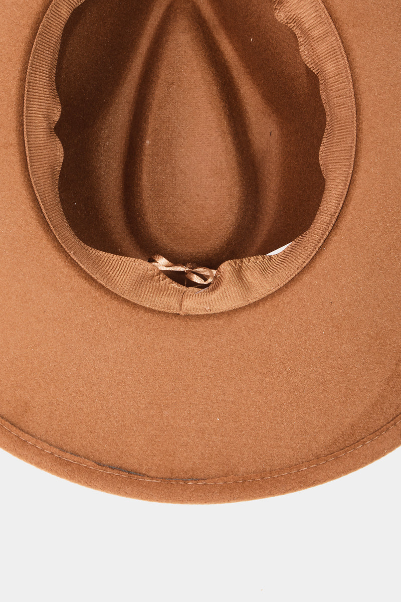 Concho Shell Band Fedora Hat