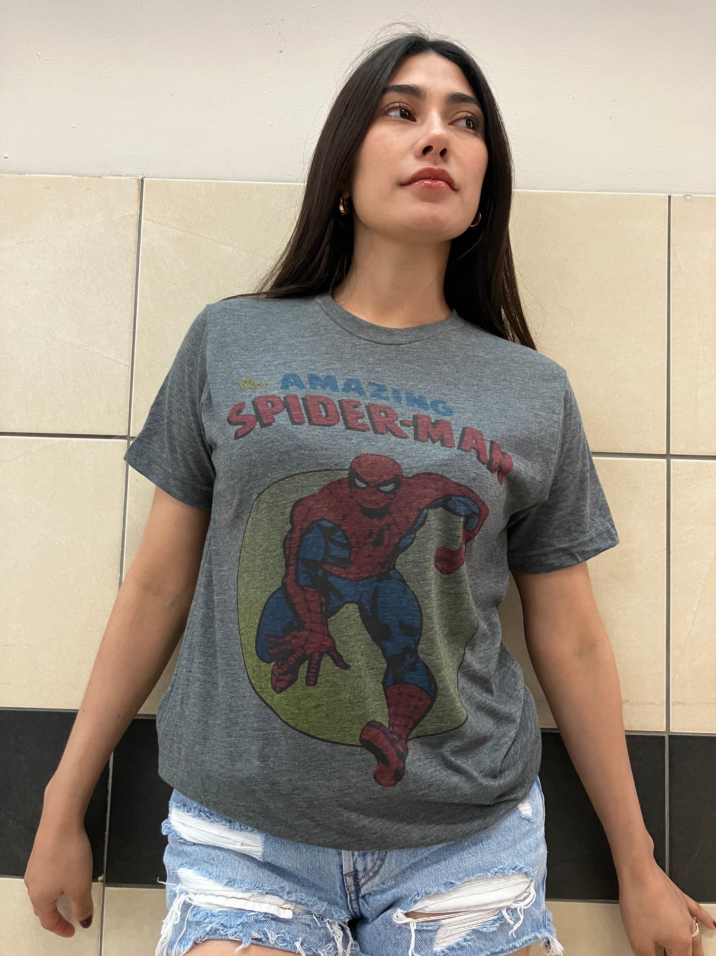 The Amazing Spider Man Graphic Design T-shirt