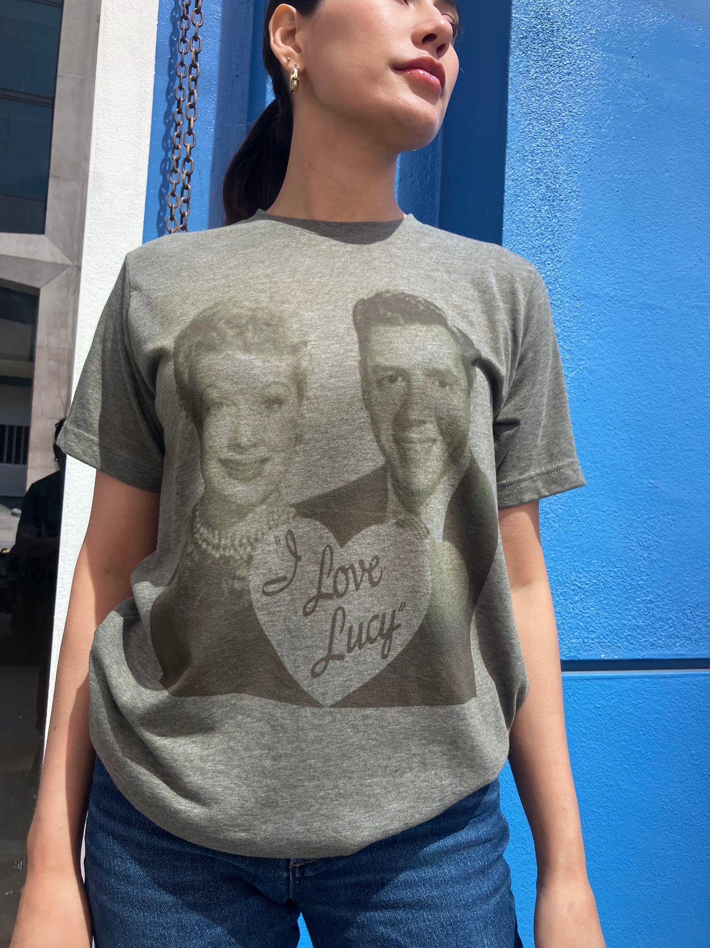 I Love Lucy Graphic Design T-shirt