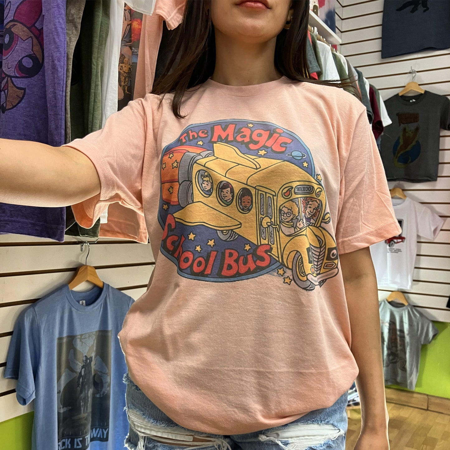 The Magic School Bus Graphic Design T-shirt