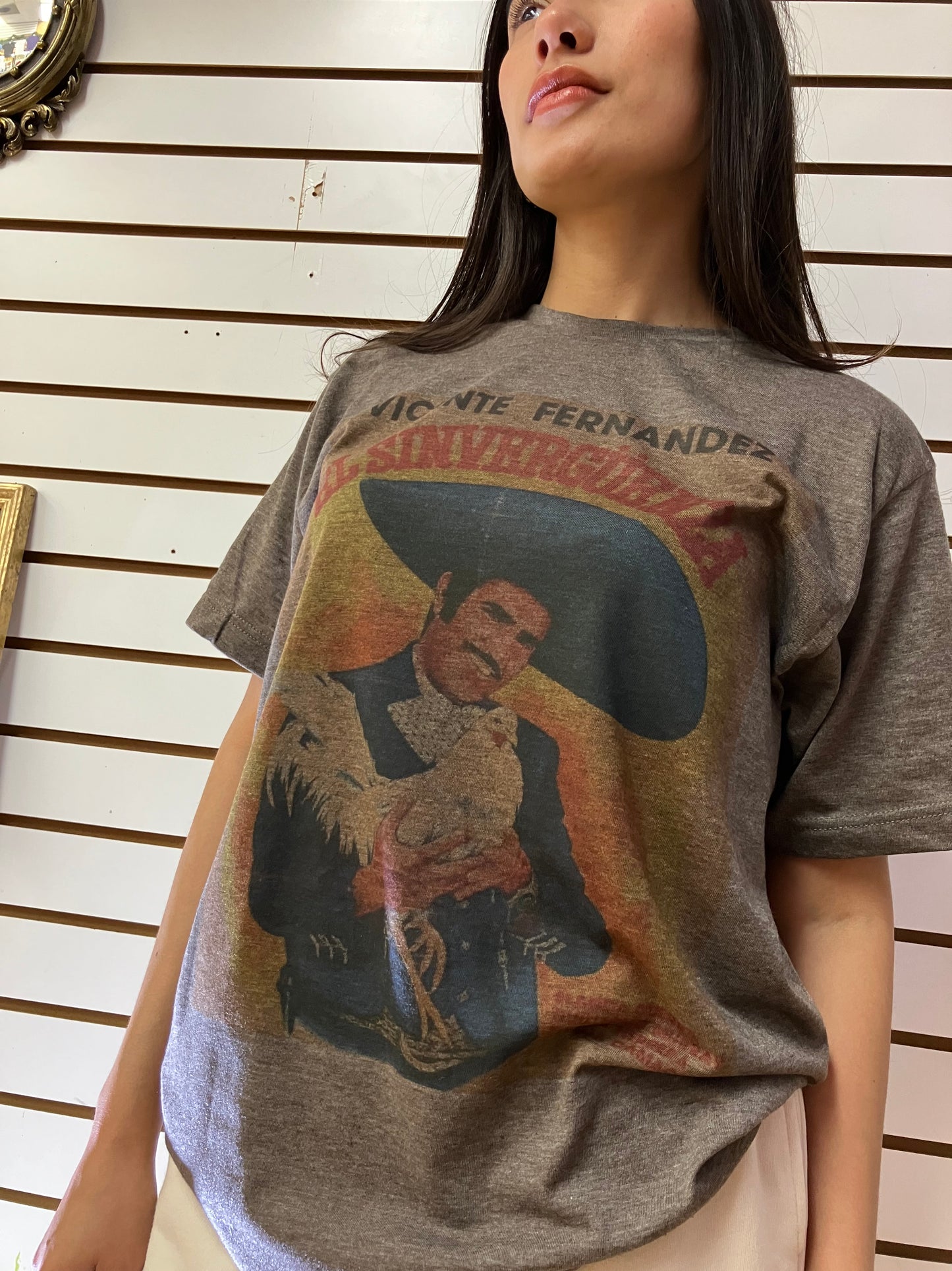 Vicente Fernández Graphic  Design T-shirt