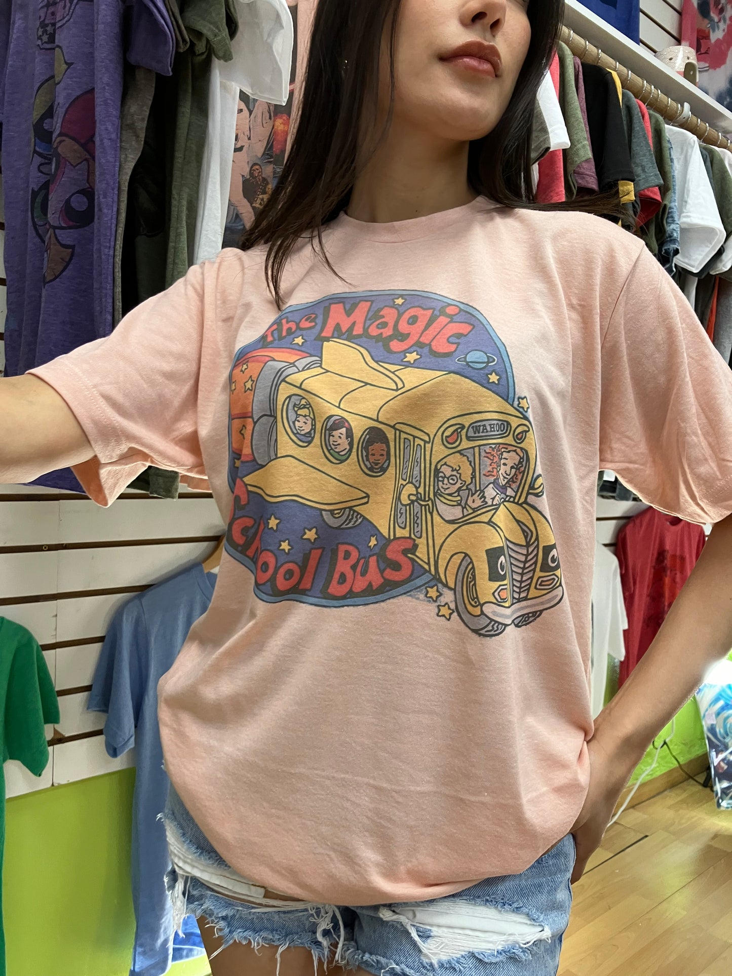 The Magic School Bus Graphic Design T-shirt