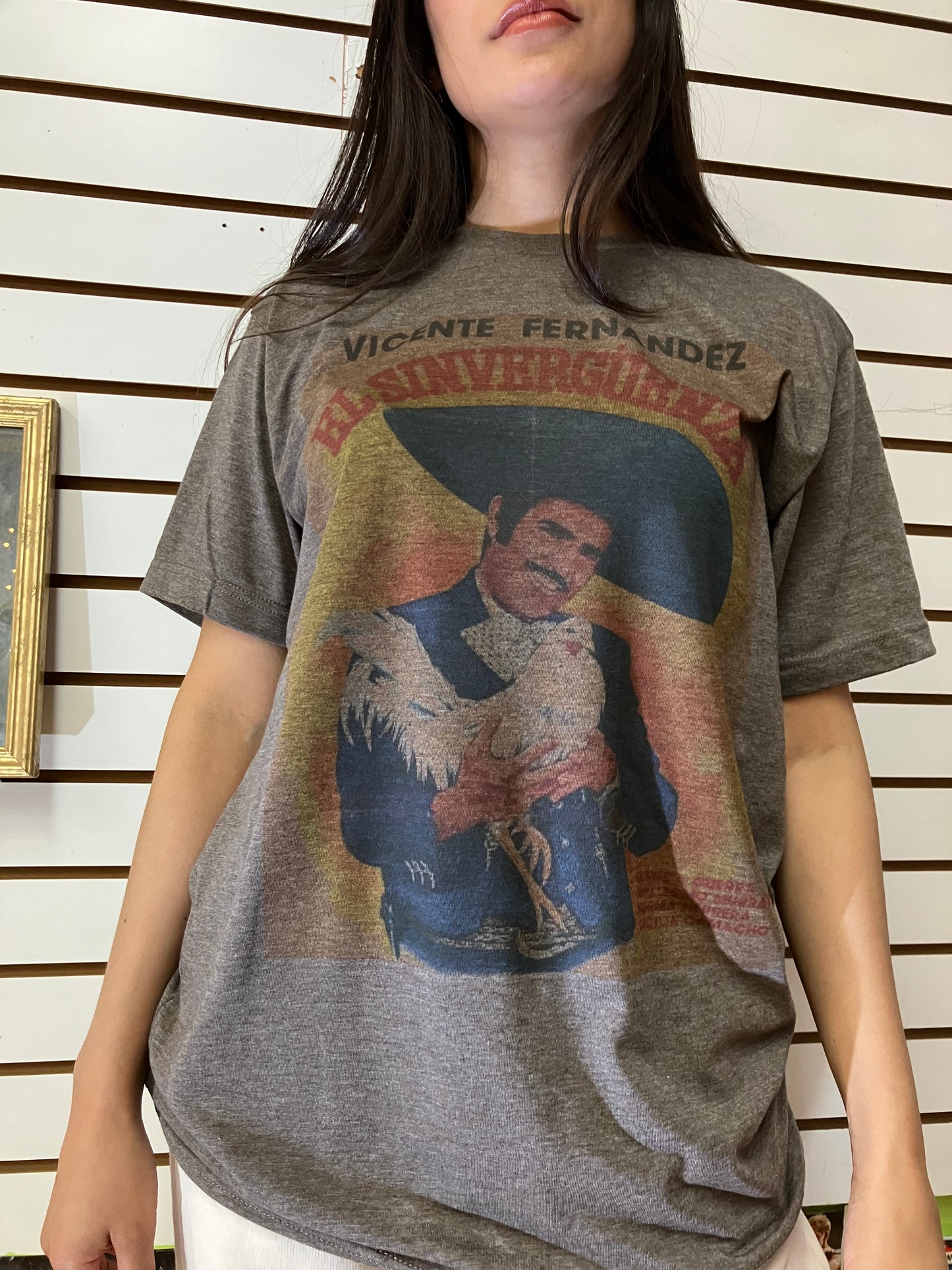 Vicente Fernández Graphic  Design T-shirt