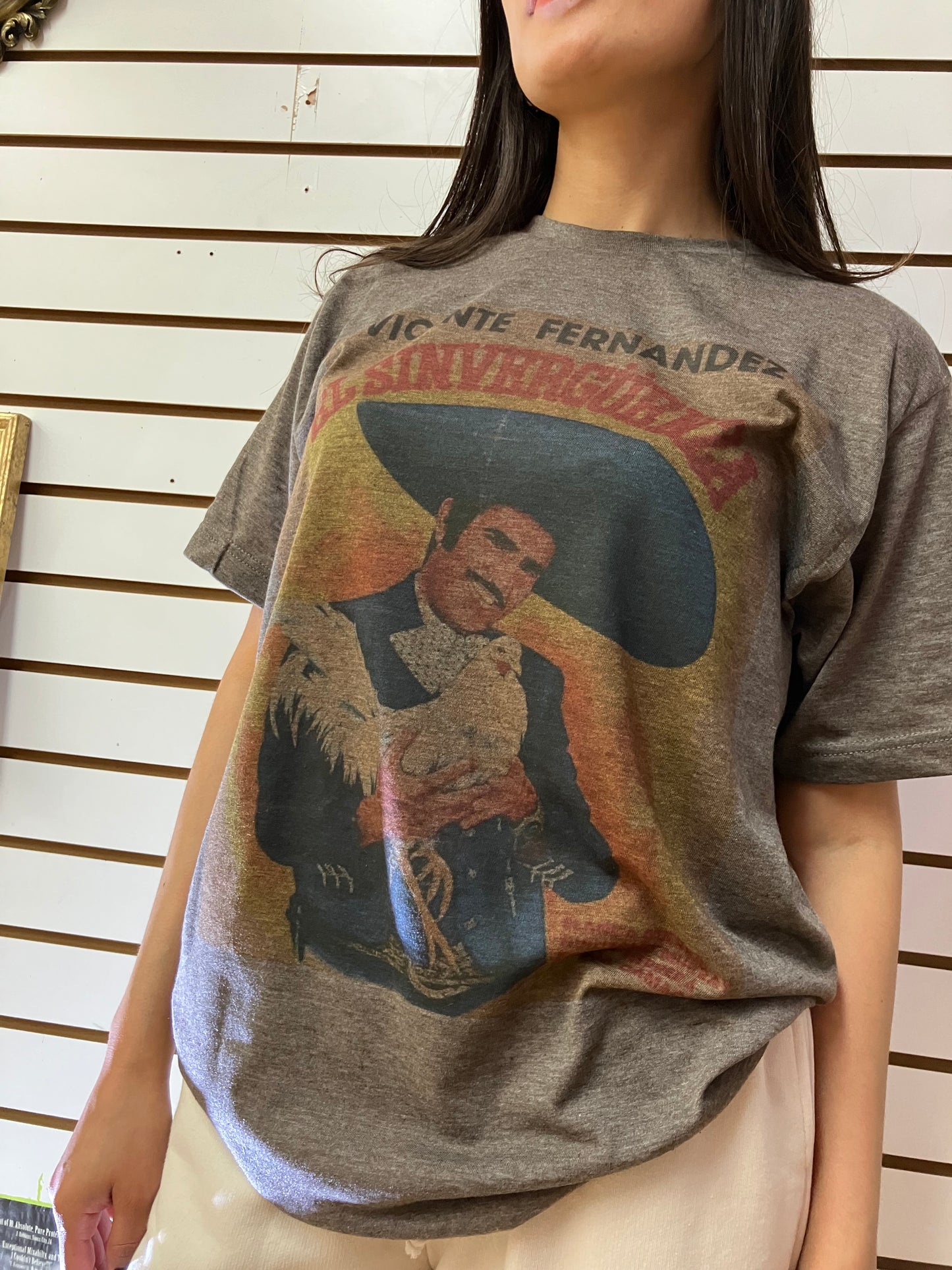 Vicente Fernández Graphic  Design T-shirt