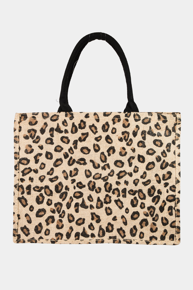 Leopard Hello Weekend Tote Bag