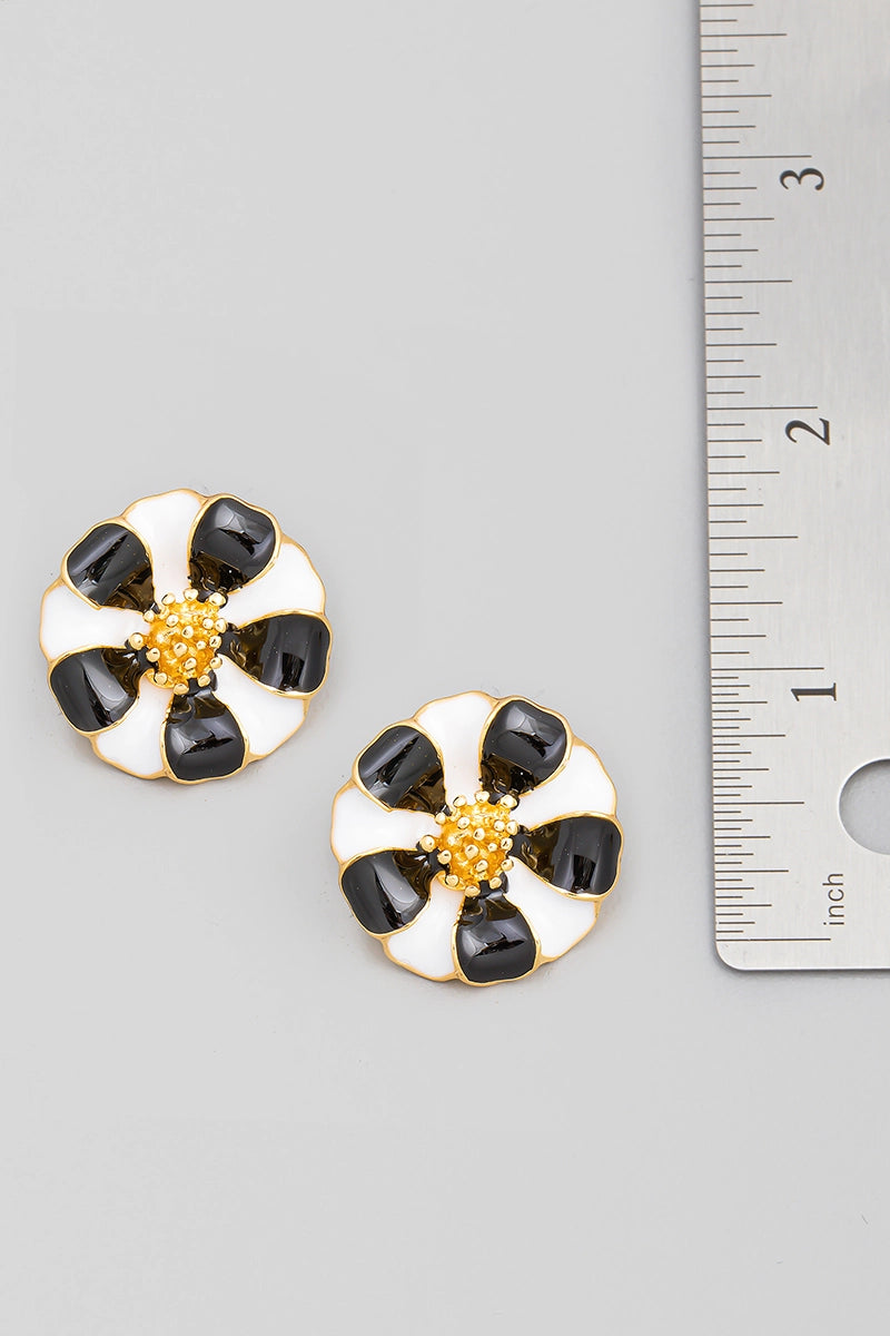 Floral Stud Earrings