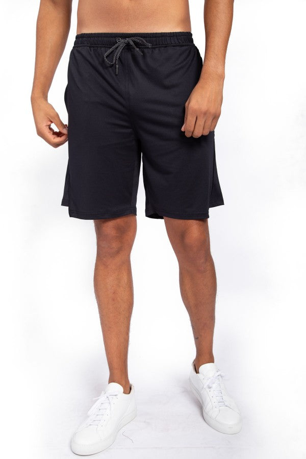 Spliced Hem Active Shorts