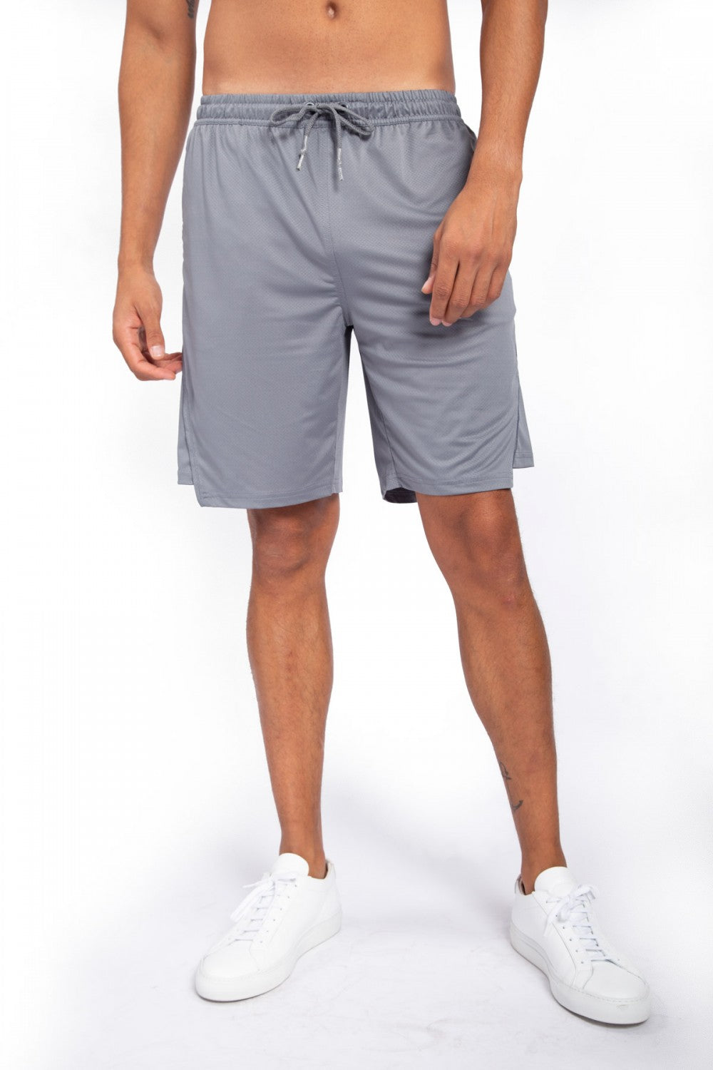 Spliced Hem Active Shorts