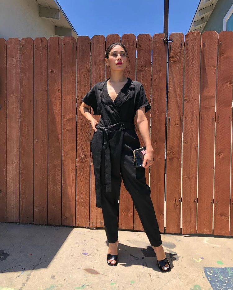 Business Meeting Black jumpsuit