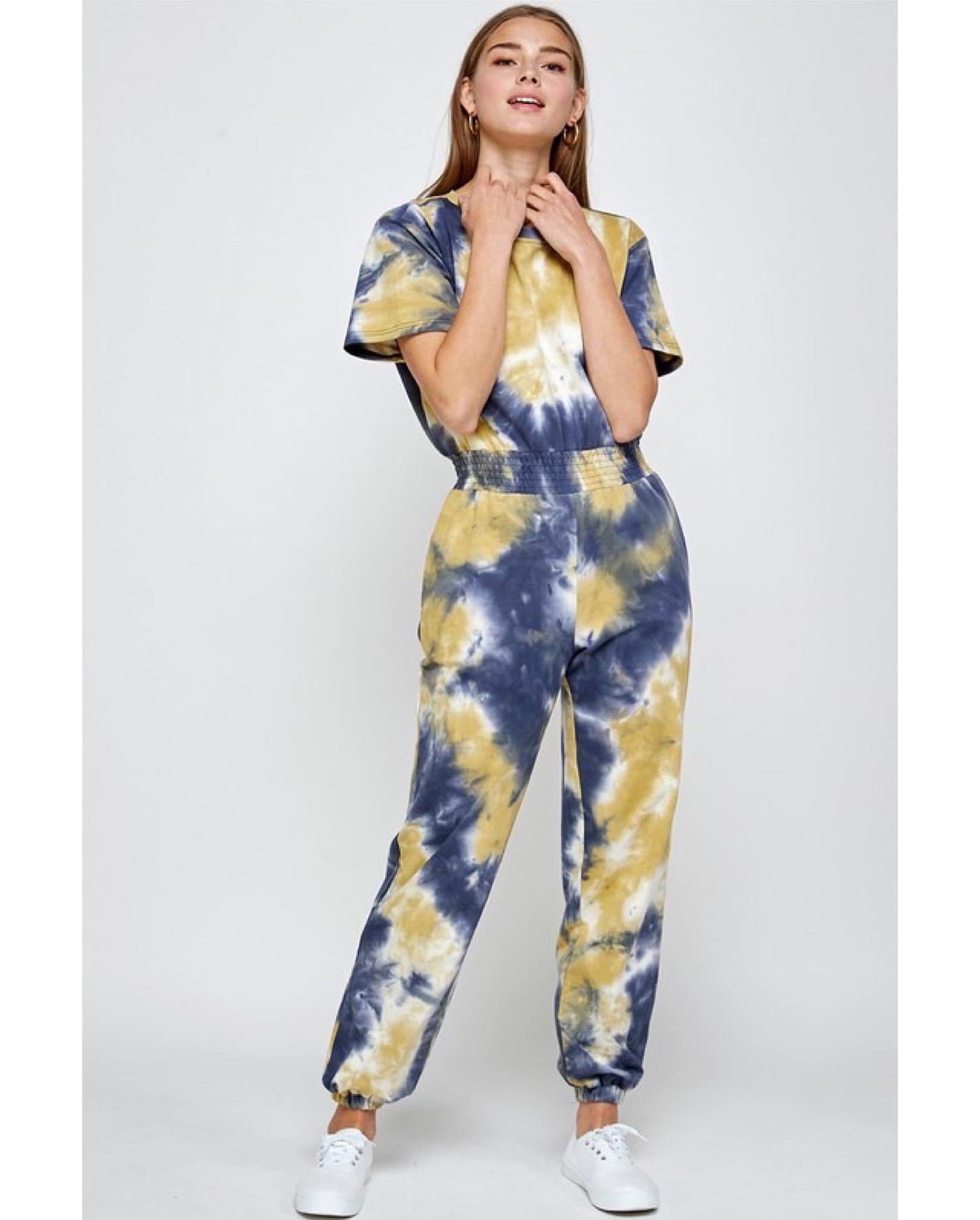 Tie Dye Jumpsuit