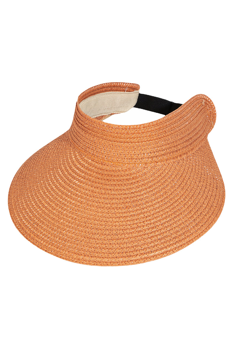 Natural Straw Fashion Visor