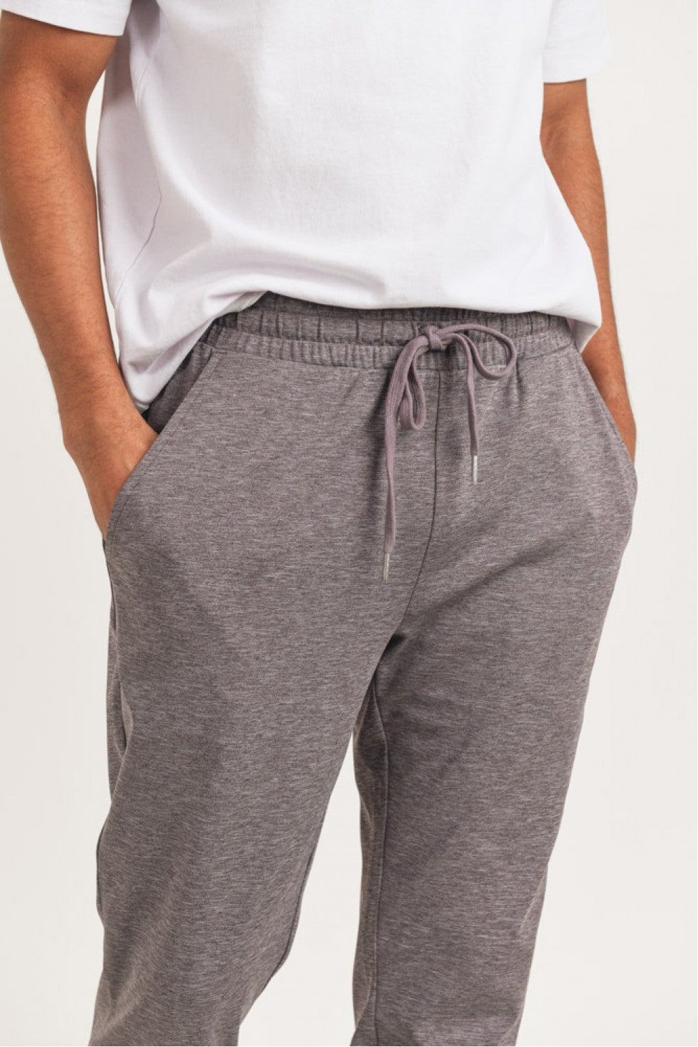 Mono B MEN - Drawstring Joggers with Name Zippered Pocket