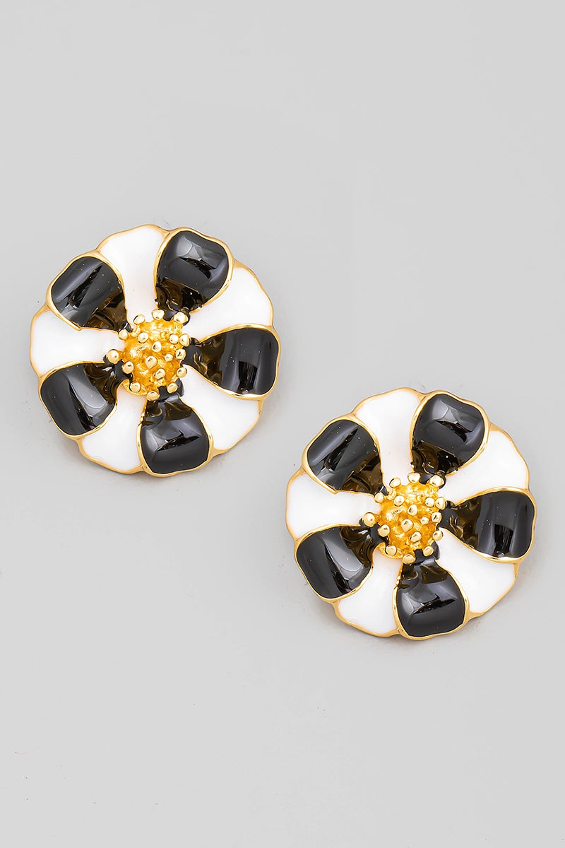 Floral Stud Earrings