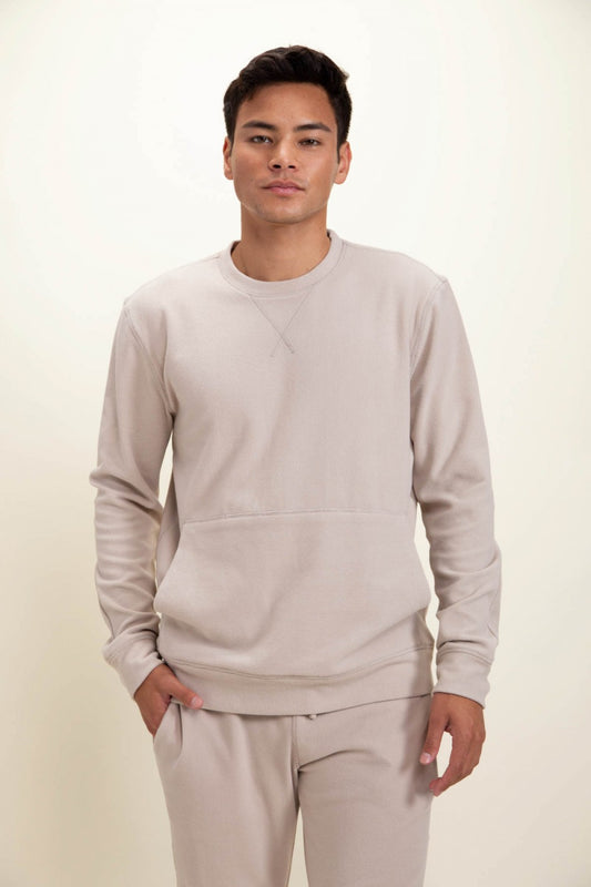 Micro-Ribbed Pullover
