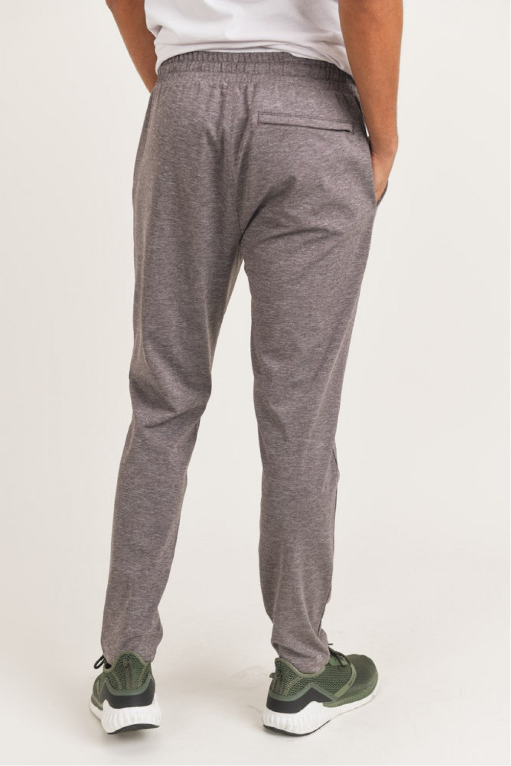 Mono B MEN - Drawstring Joggers with Name Zippered Pocket