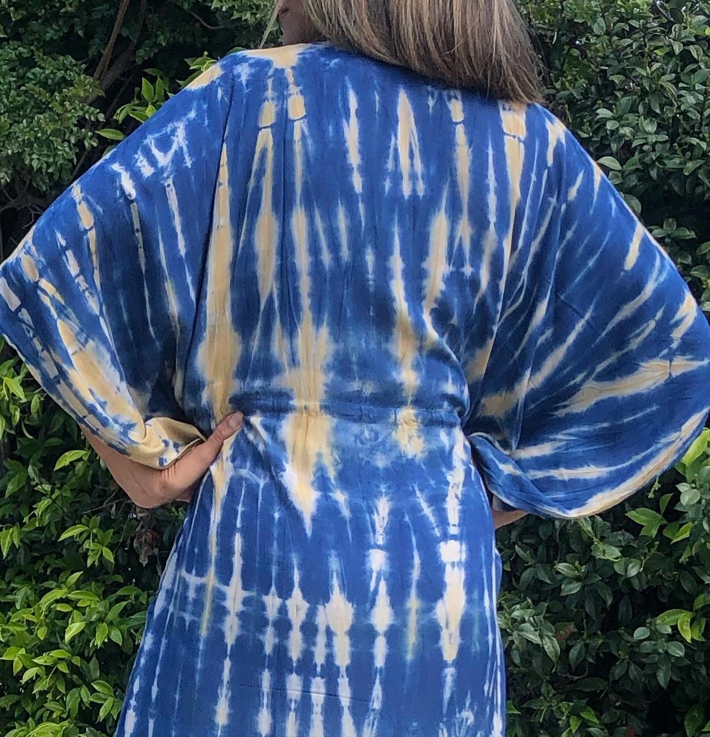 Maxi Kaftan Dress Tie Dye