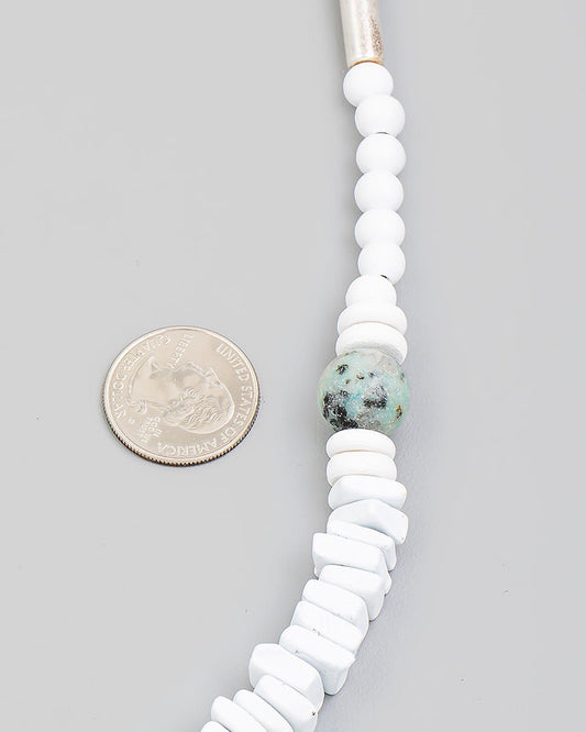 Multi Assorted Bead Long Necklace